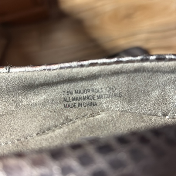 Aerosoles Heelrest Snakeskin Patterned Heels - Picture 9 of 9